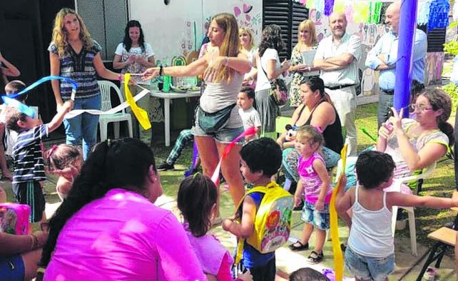 Lúdico. Los Centros de Convivencia Barrial son espacios clave de integración.