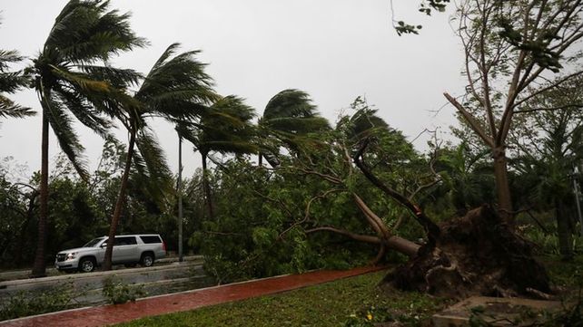 Impactantes imágenes del paso del huracán Delta por Cancún y Playa del Cármen