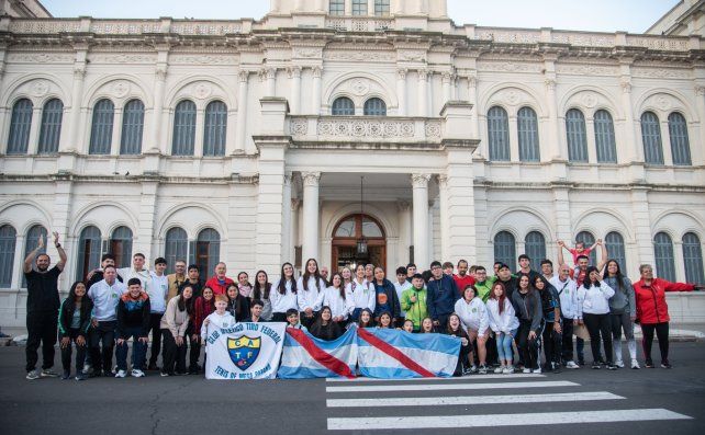 Los atletas de Entre Ríos que forman parte de las finales en Mar del Plata.