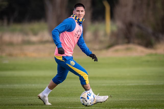 El volante central Franco Ibarra fue uno de los más regulares del Canalla en el primer semestre del año.