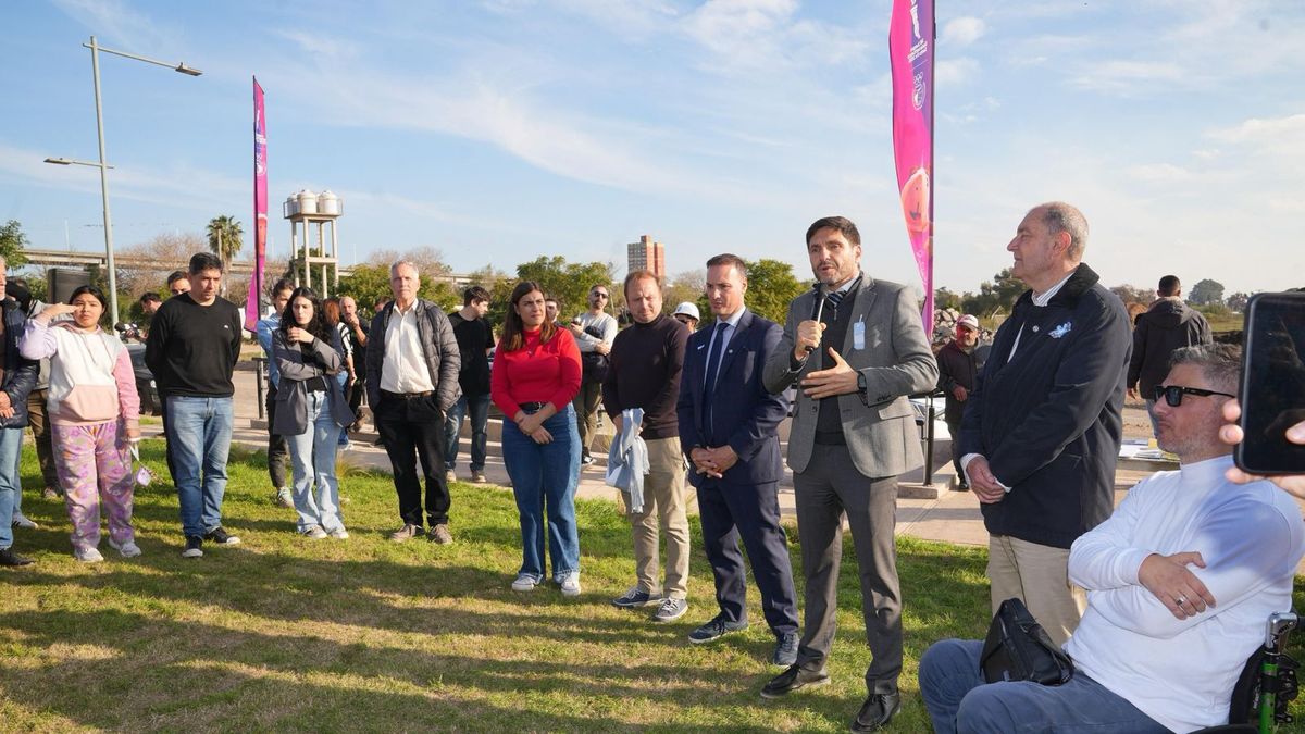 Inauguraron la puesta en valor de la plaza Cristo de las Redes en el barrio Remanso Valerio de Baigorria