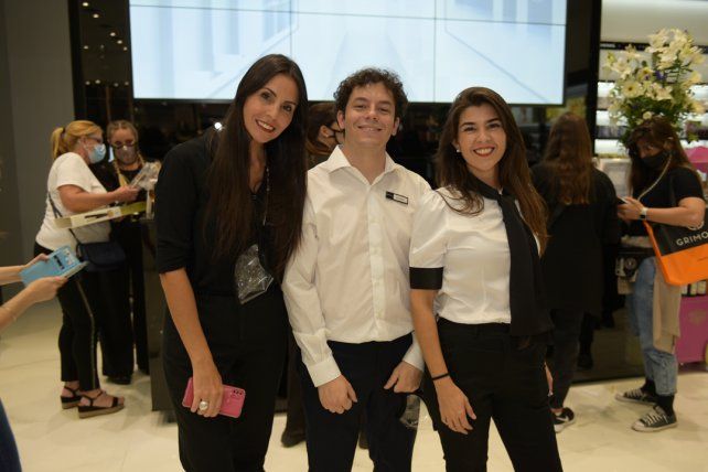 Samanta Valverde, Tomas Altamira y Aldana Rascioni