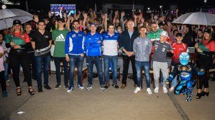 San Jorge fue una fiesta en la presentación del TC2000, con la presencia de muchos pilotos, entre ellos el parejense Facundo Ardusso.