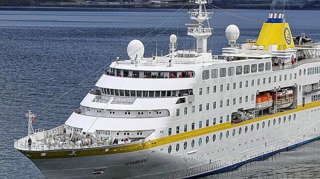 Detectaron un caso de Covid en un Crucero llegado de África