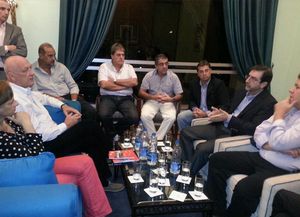 Rubeo participó de un encuentro con el embajador argentino en la República de la India