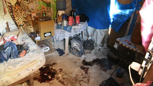 La casilla donde fueron ejecutadas dos personas y otra terminó con serias heridas.&nbsp;