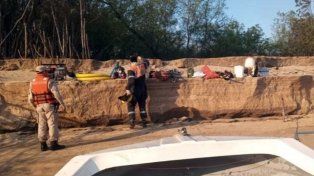 Detuvieron a un hombre que provocó incendios en islas de Entre Ríos