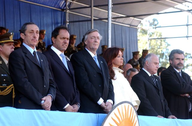 ¿Quiénes fueron los presidentes que participaron de los actos del Día de la Bandera?