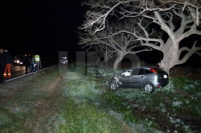 Murió el conductor de una moto en un violento choque en Esperanza