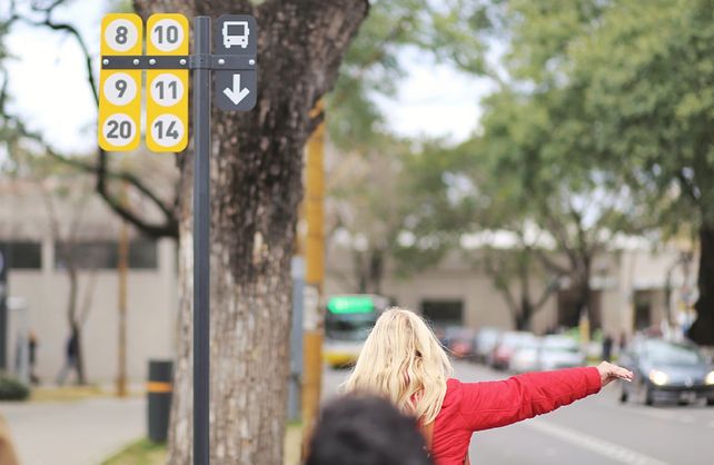 Los carteles indicadores se colocaron en diferentes lugares de la ciudad.