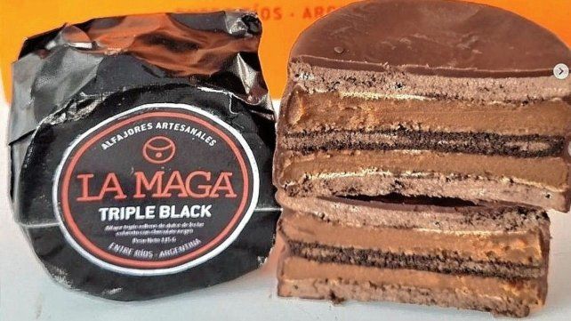 El alfajor concordiense Triple Blanck es el mejor del país