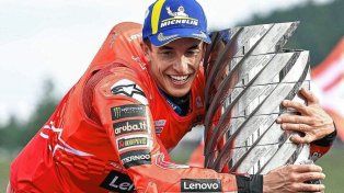 Marc Márquez se consagró campeón en MotoGP.