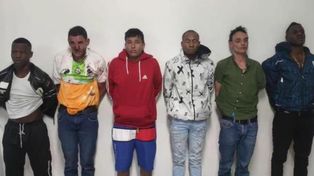 Víctimas. Los seis colombianos involucrados en el asesinato de Villavicencio. Murieron en Guayaquil.