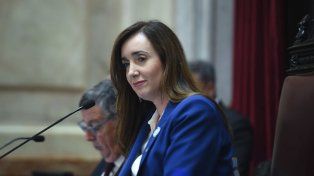 Victoria Villarruel, vicepresidenta de la Nación y titular del Senado.