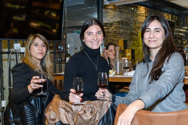Sandra Gregorio, Daiana Müller y Mariela Álvarez