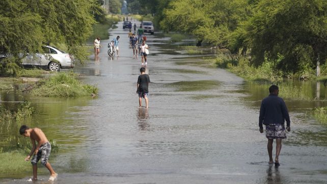 Nuevo Alberdi, portales de una ciudad bajo el agua.