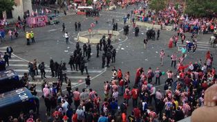 Graves incidentes en la previa del Clásico de Madrid
