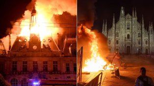 Francia e Italia jaqueadas por masivas y violentas protestas
