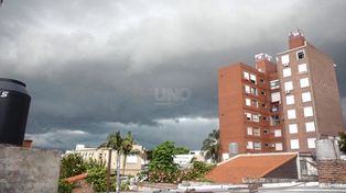 Rige un alerta por lluvias y tormentas fuertes que abarca a la ciudad de Santa Fe