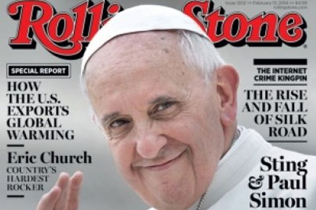 Tapa de una revista de rock
