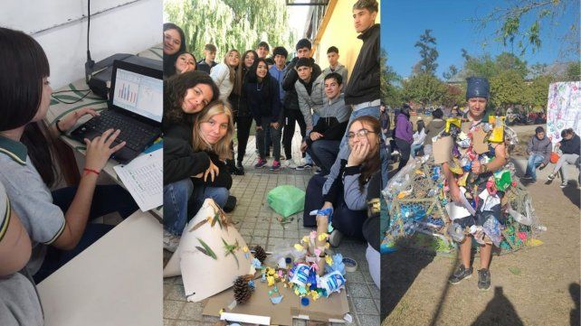 Los estudiantes del colegio Monti generaron un bono con sus acciones contra el cambio climático.