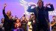 Javier Milei cerró la campaña en Rosario y volvió a criticar a la oposición.  Javier Milei cerró la campaña en Rosario y volvió a criticar a la oposición.