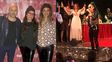 calu rivero canto junto a miss bolivia contra la violencia de genero calu rivero canto junto a miss bolivia contra la violencia de genero