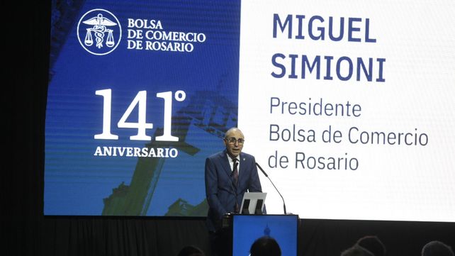 El actual presidiente de la Bolsa de Comercio de Rosario prepara su sucesión