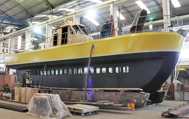 Pionero. El barco