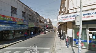 Cortes en la Peatonal San Martín por obras