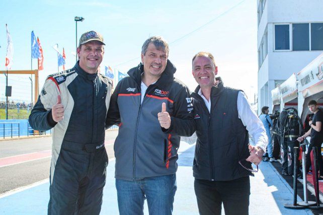 Adrián Ciocci, Alejandro Levi y Leo Reggeira
