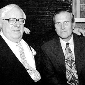 Pablo Capanna junto a Bradbury.