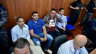 La Corte Suprema de la Nación ratificó la condena a 15 años de prisión a Ariel Guille Cantero (de lentes) en una causa que tuvo a su cargo la Justicia Federal por narcotráfico y que llegó a juicio oral en 2018.
