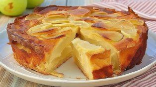 Deliciosa tarta de manzana casera
