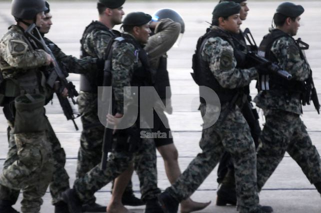 Traslado. Martín Lanatta es llevado a Ezeiza.&nbsp;