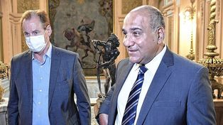 El jefe de Gabinete de la Nación acompaña al gobernador de Entre Ríos este martes