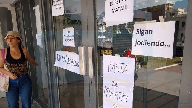 Concentración frente a Tribunales por el femicidio de Fátima Florencia Acevedo