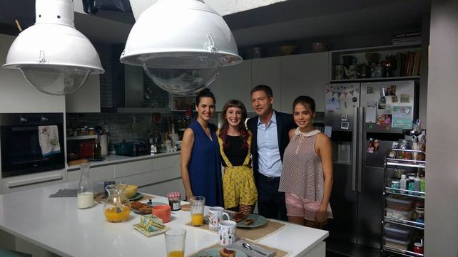 Feliz. La joven aseguró que se sintió muy cómoda durante todo el rodaje.