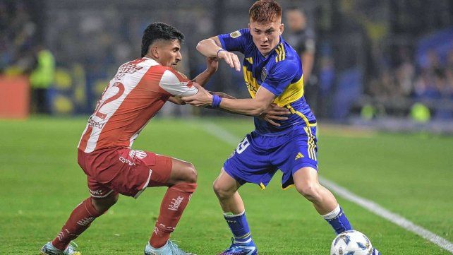 Boca le ganó a Unión en La Bombonera.