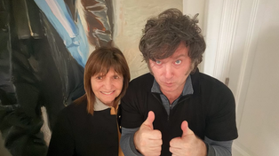 Milei y Bullrich juntos en un desayuno de trabajo en la Quinta de Olivos