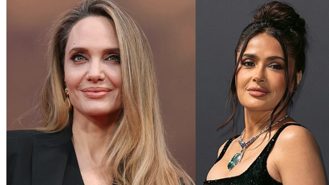 Angelina Jolie dirige una nueva película protagonizada por Salma Hayek