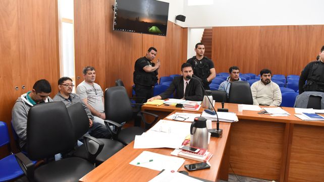 Banquillo. El juicio oral a los ocho imputados comenzó la semana pasada.