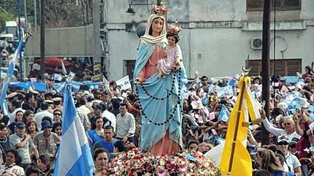 La historia de los mensajes que recibió la vecina Gladys Herminia Quiroga de Motta de la Virgen del Rosario en septiembre de 1982