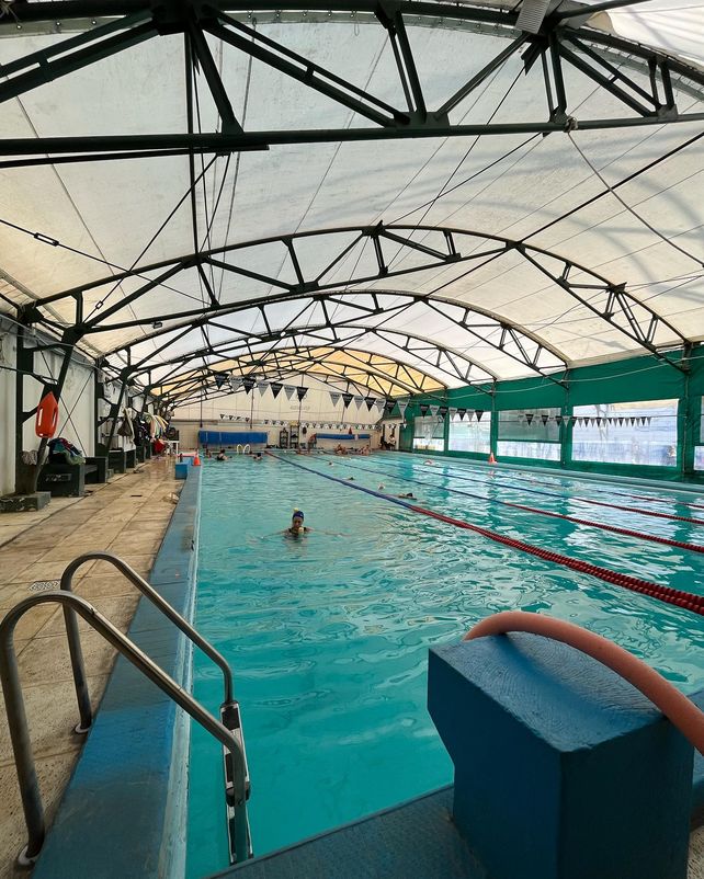 La pileta del club Casieg