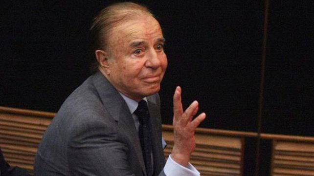 Condenado. Menem no qued&oacute; preso por sus fueros