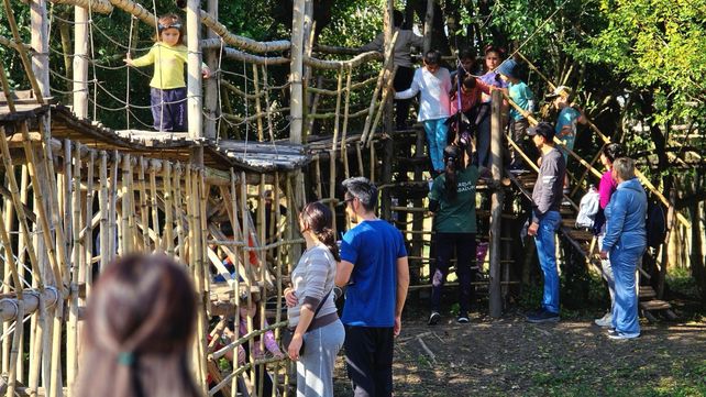 La actividad en el Parque Guadalupe creció durante las vacaciones de invierno.