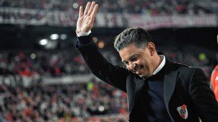 Gallardo hizo historia: llegó a los 100 partidos con River Plate en la Copa Libertadores.