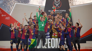 Barcelona ganó, goleó y gustó ante Real Madrid y conquistó la Supercopa de España