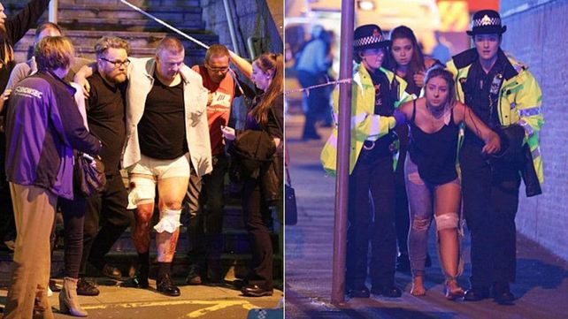 Inglaterra: al menos 22 muertos y 59 heridos en un show de Ariana Grande