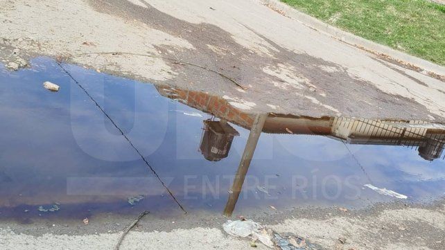 La comuna de Colonia Avellaneda trabaja para solucionar una obstrucción en una cañería cercana a la planta de elevación de líquidos cloacales.&nbsp;